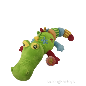 Plush Crocodile With Rattle